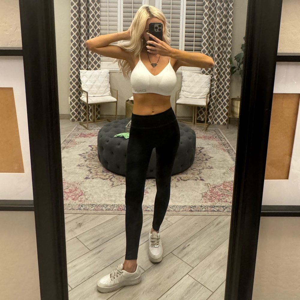 Black High-Waist Leggings